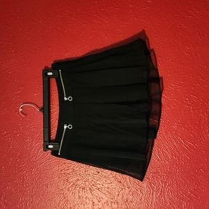 Black Pleated Skirt